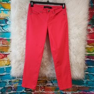 Calvin Klein Jeans Coral Skinny Crop Jean Size 6